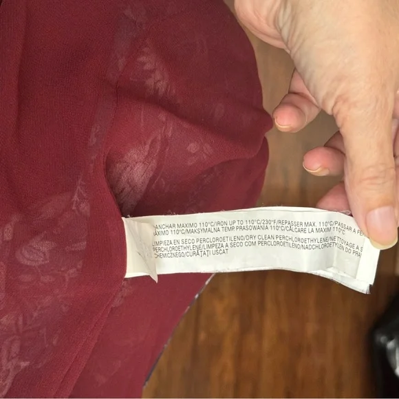 ZARA Trafaluc Floral Bomber Jacket Women’s Small Navy Zip Up Lightweight Trendy - Picture 7 of 8